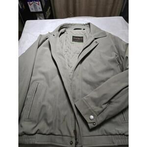 Joseph Abboud Outerwear Light Olive Very Soft Jacket Size XL